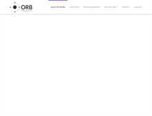 Tablet Screenshot of orbscreen.com